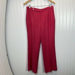 Lauren Ralph Lauren Pants Silk Bright Pink